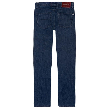 Tramarossa Blue Cotton Men Jeans