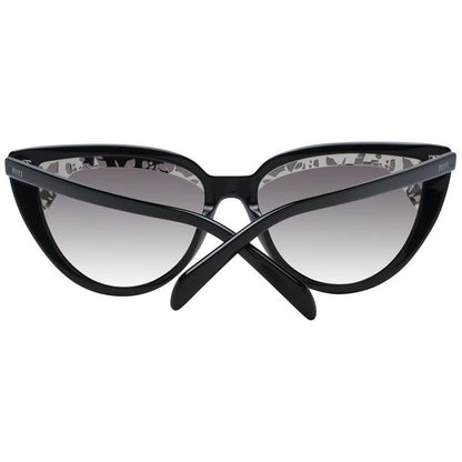 Emilio Pucci Black Plastic Sunglasses