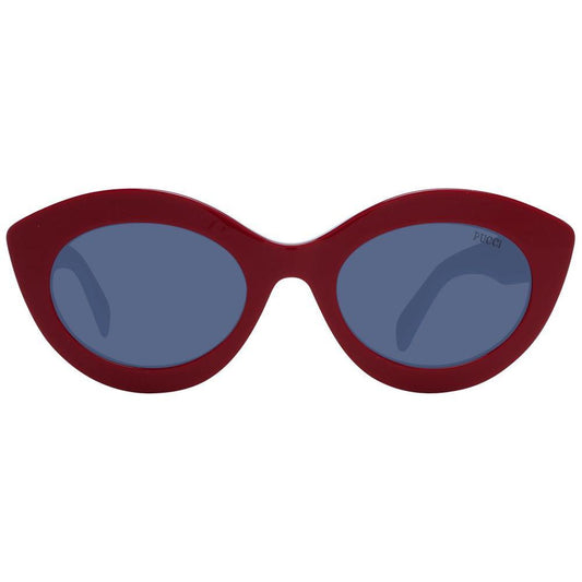 Emilio Pucci Red Women Sunglasses PU-1049589