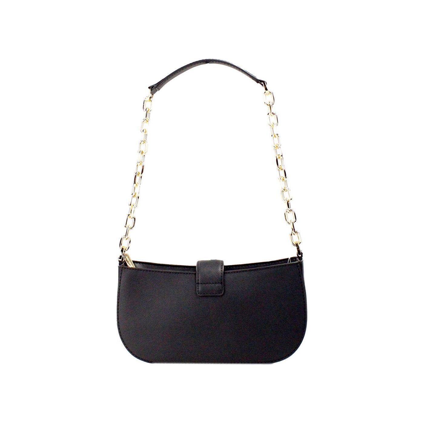 حقيبة كتف صغيرة من Michael Kors Carmen باللون الأسود