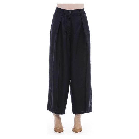 Jacob Cohen Black Cotton Women Pant Jacob Cohen Dark Slate Gray