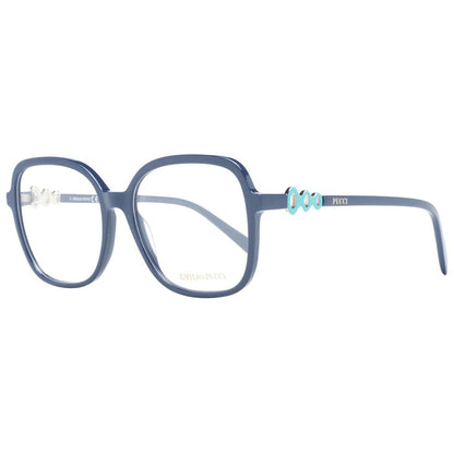 Emilio Pucci Blue Plastic Glasses (Frames)