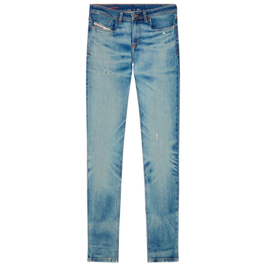 Diesel Sleek Low Waist Skinny Men's Denim Diesel Light Slate Gray