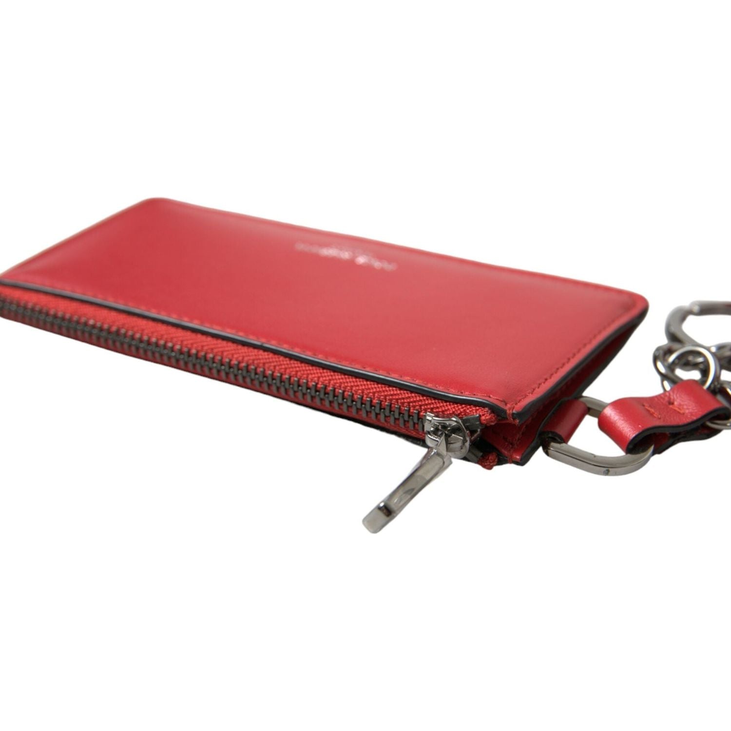 حافظة ايربودز جلدية حمراء أنيقة من دولتشي اند غابانا