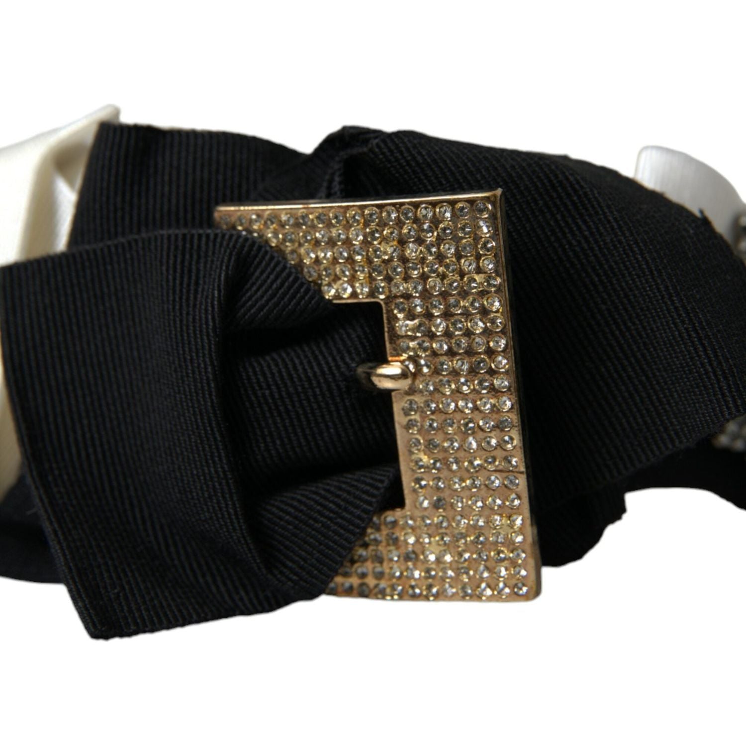 عصابة رأس نسائية مزينة بالكريستال متعدد الألوان من دولتشي آند غابانا