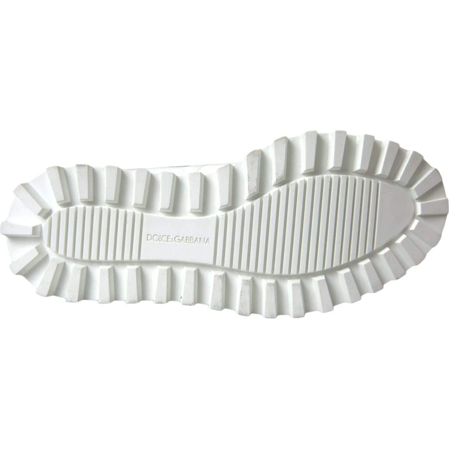 حذاء Dolce &amp; Gabbana Vulcano Trekking للرجال ذو الكاحل باللون الأبيض