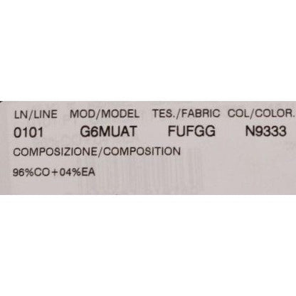 Dolce & Gabbana Beige Cotton Stretch Chinos Pants Jeans & Pants