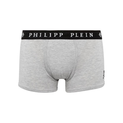 Philipp Plein Brown Cotton Men Boxer Pack