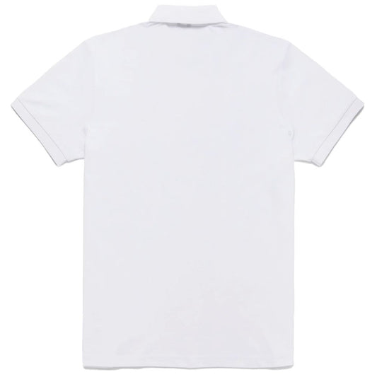 Refrigiwear Elegant White Polo with Embroidered Logo RE-12625-XL