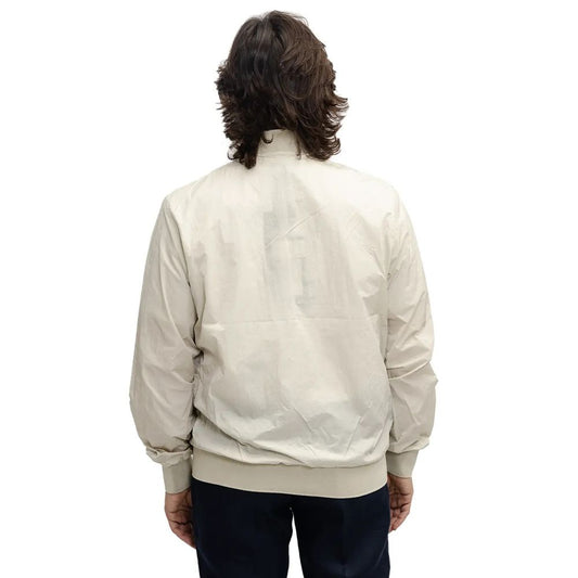 Refrigiwear Beige Nylon Jacket Refrigiwear Light Gray