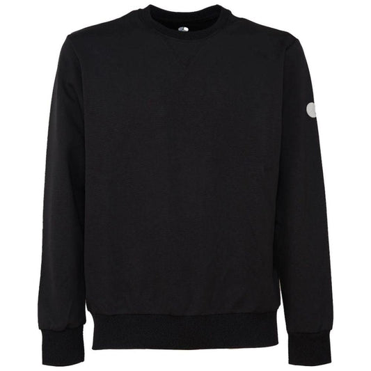 People Of Shibuya Chic Technical Fabric Crewneck Sweatshirt People Of Shibuya Black