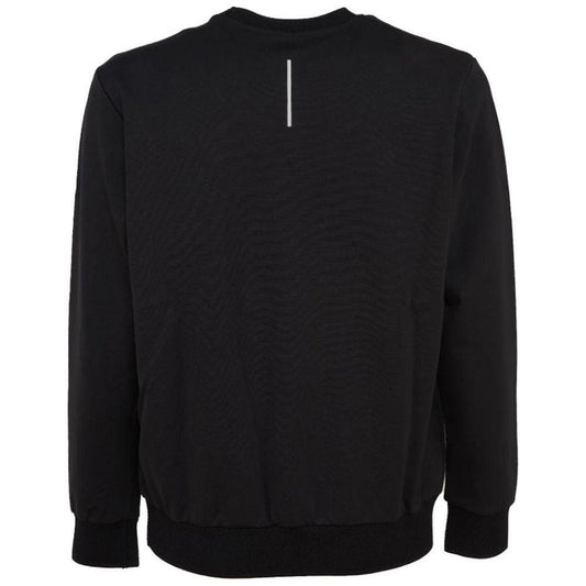 People Of Shibuya Chic Technical Fabric Crewneck Sweatshirt People Of Shibuya Black