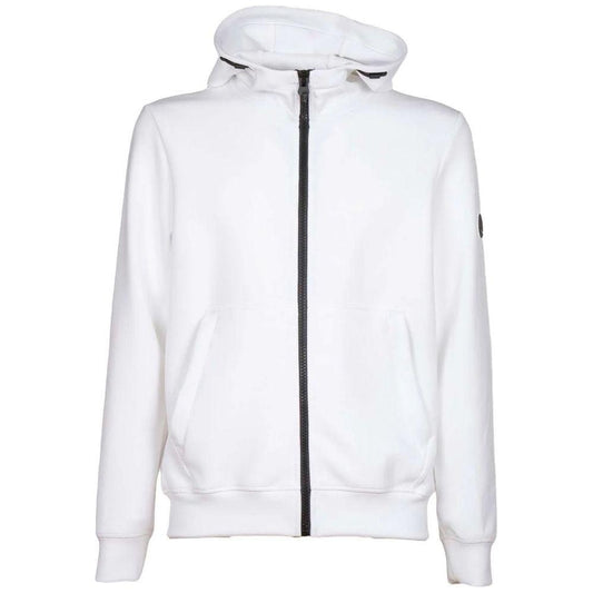 People Of Shibuya Elegant White Tech Fabric Hoodie People Of Shibuya Lavender