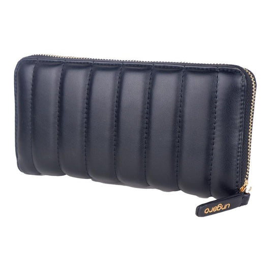 Ungaro Elegant Quilted Faux Leather Wallet Ungaro Dark Slate Gray