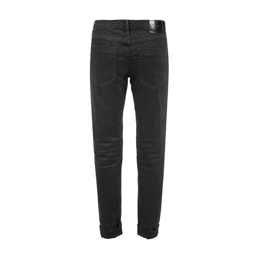 One Teaspoon Chic Black Distressed Patched Jeans One Teaspoon Dark Slate Gray