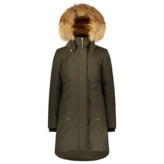 Moose Knuckles Army Cotton Women Coat Moose Knuckles Dark Slate Gray