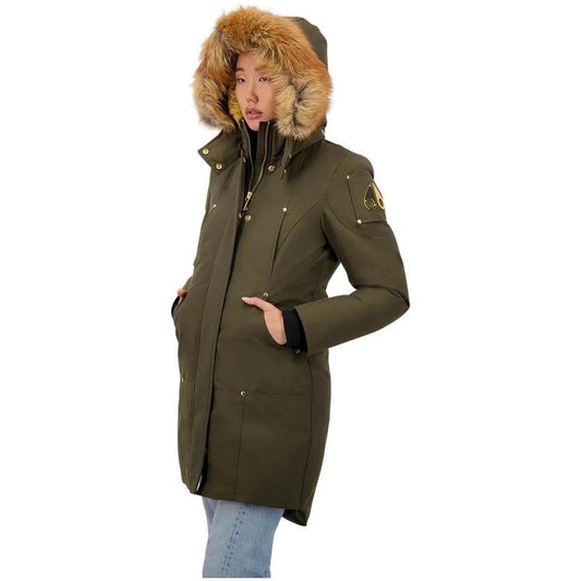 Moose Knuckles Army Cotton Women Jacket Moose Knuckles Dark Slate Gray