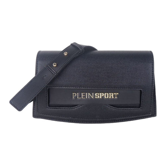 Plein Sport Black Polyethylene Women Crossbody Bag Plein Sport Dark Slate Gray
