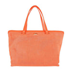 Cavalli Class Orange Calfskin Women Handbag Shoulder Bag Cavalli Class Salmon