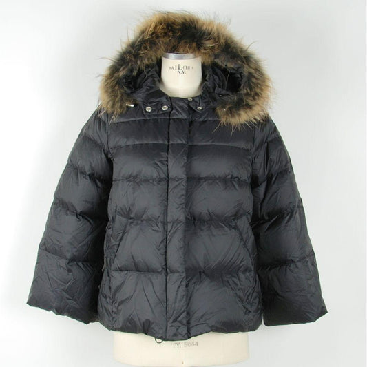 Emilio Romanelli Black Polyamide Women Jacket Emilio Romanelli Beige