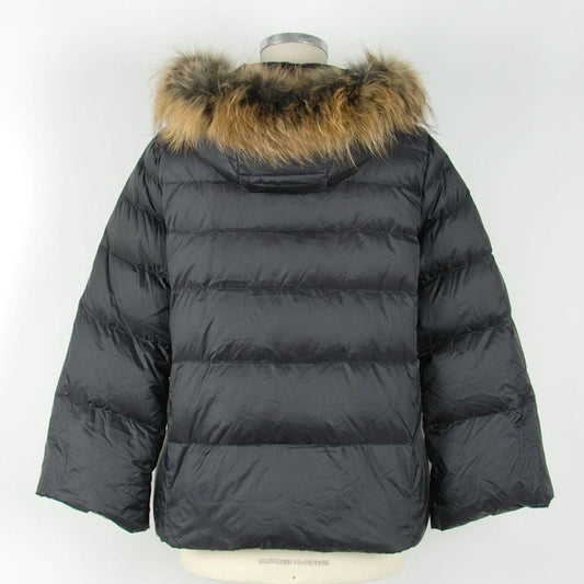 Emilio Romanelli Black Polyamide Women Jacket Emilio Romanelli Beige