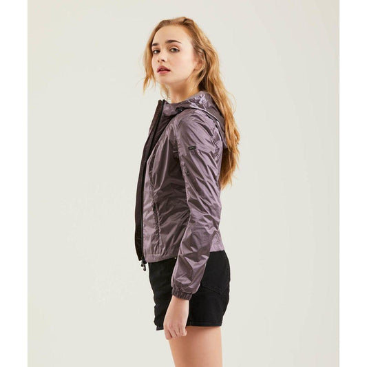 Refrigiwear Pink Polyamide Women's Jacket Refrigiwear Light Gray