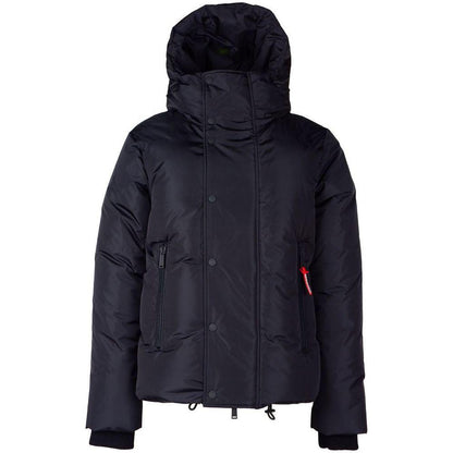 Dsquared² Black Nylon Men Down Jacket