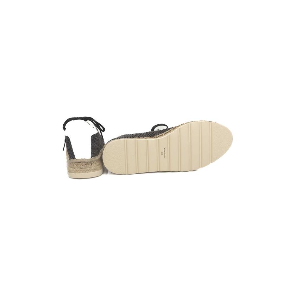 حذاء رياضي رجالي من البوليستر باللون الأسود من Cerruti 1881