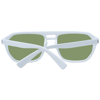 Serengeti White Men Sunglass