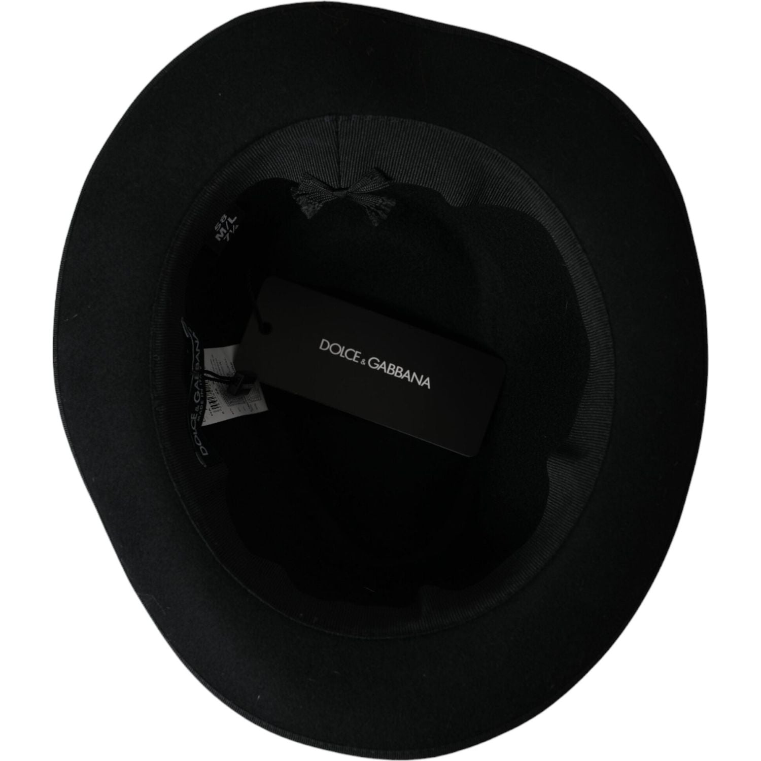 قبعة فيدورا نسائية من دولتشي آند غابانا بنقشة جلد النمر متعددة الألوان