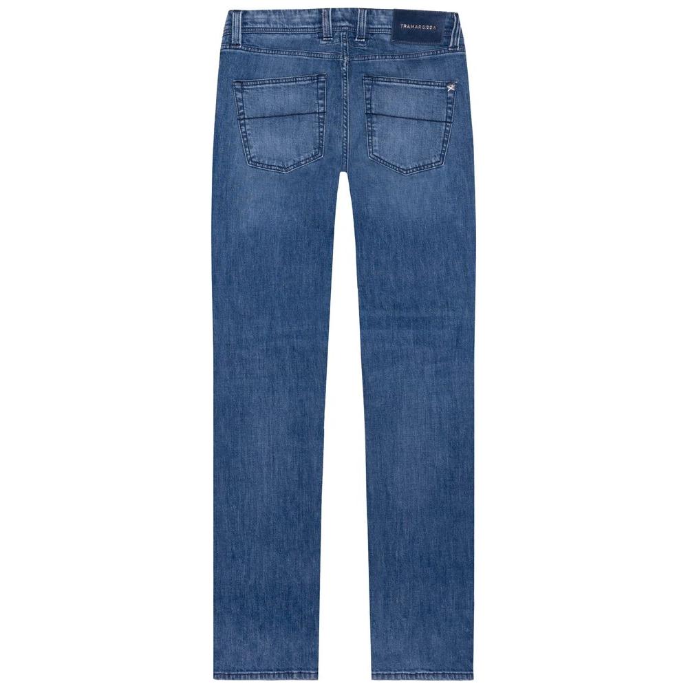 Tramarossa Blue Cotton Men's Jeans