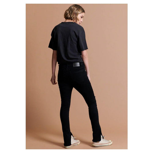 One Teaspoon Black Cotton Women Jeans One Teaspoon Rosy Brown