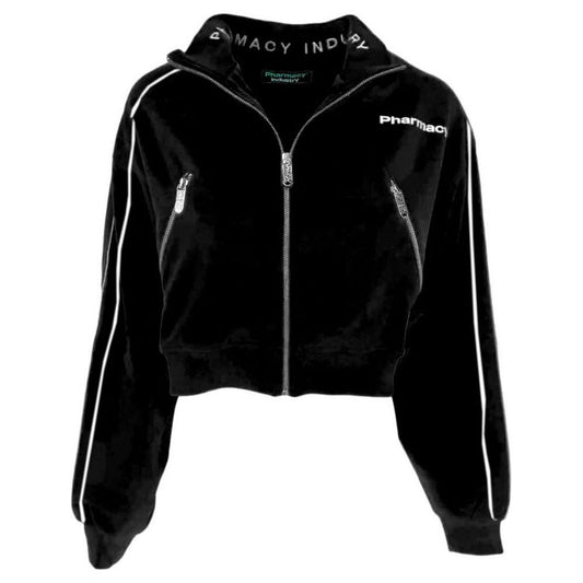Pharmacy Industry Black Cotton Sweater Pharmacy Industry Black