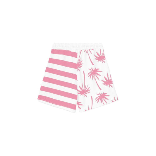 Comme Des Fuckdown Chic Pink Striped Drawstring Shorts Comme Des Fuckdown Light Pink