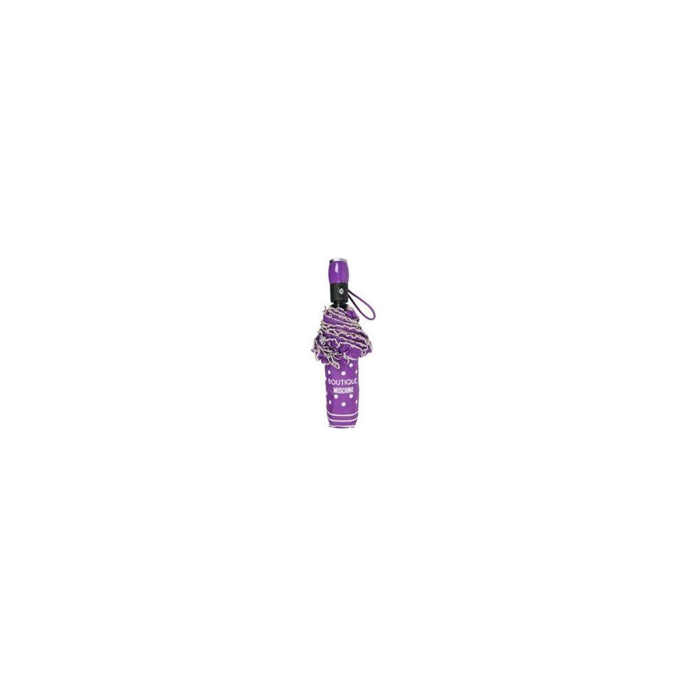 Boutique Moschino Purple Polyester Women Umbrella Boutique Moschino Slate Gray