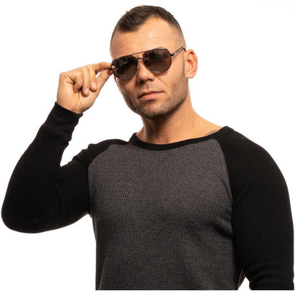 Guess Gray Men Sunglass