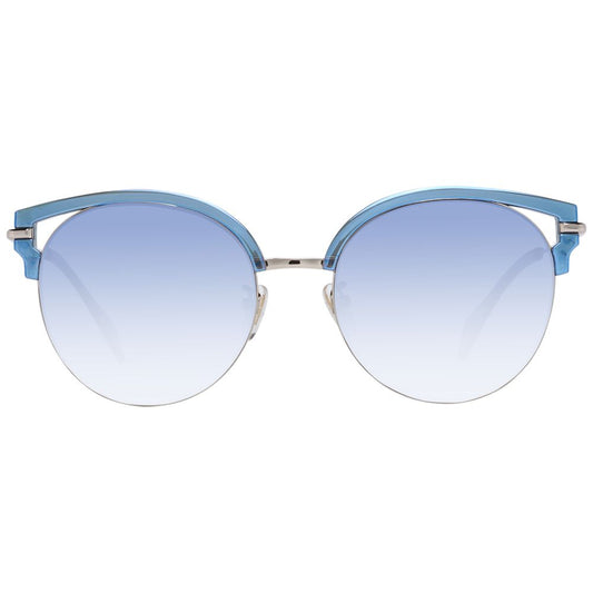 Police Blue Women Sunglasses Police Light Gray