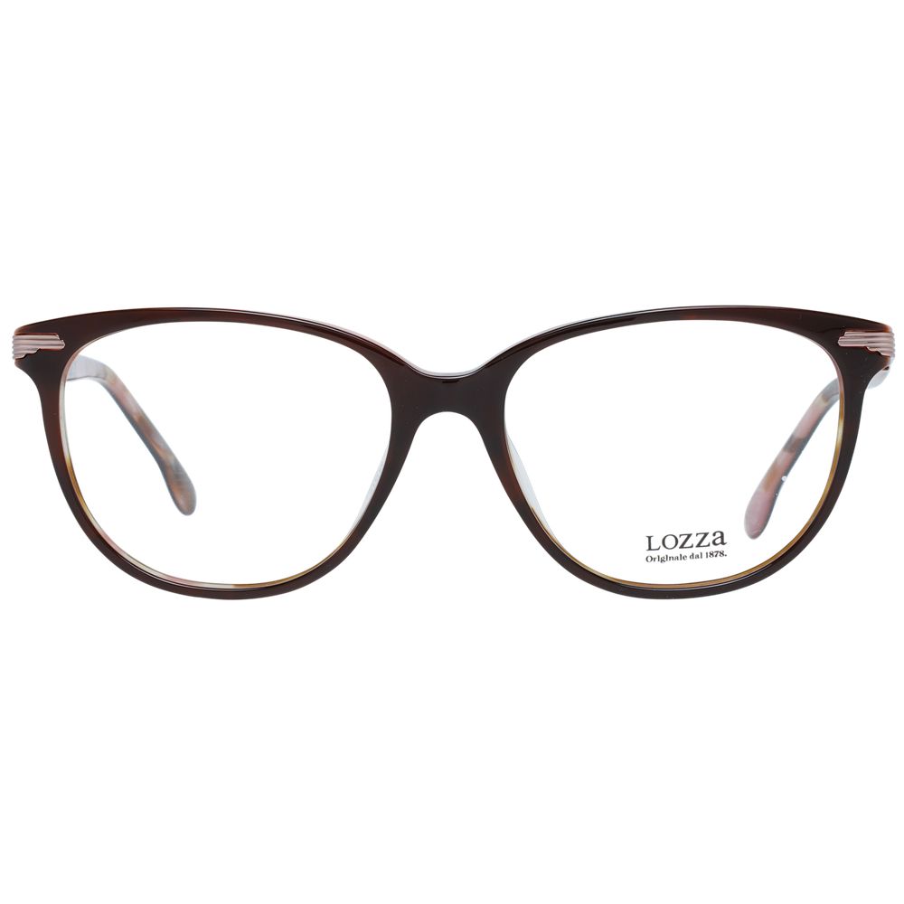 Lozza Brown Plastic Glasses (Frames)