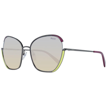 Emilio Pucci Gray Women Sunglass