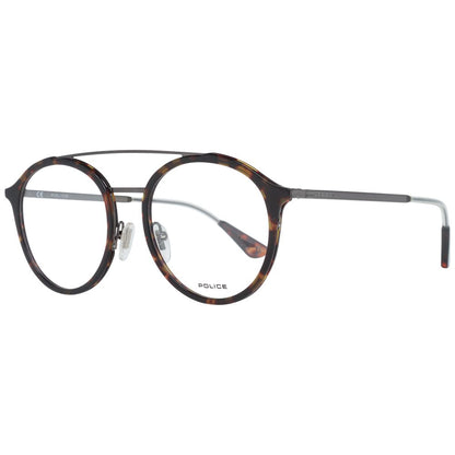 Police Brown Men Glasses Frame