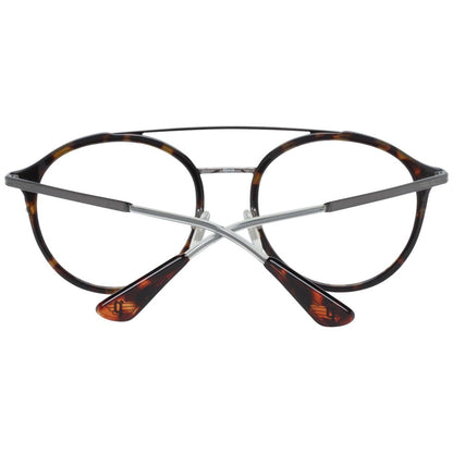 Police Brown Men Glasses Frame