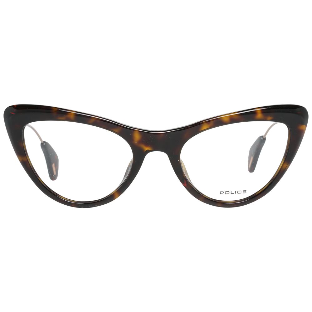 Police Brown Metal & Plastic Glasses (Frames)