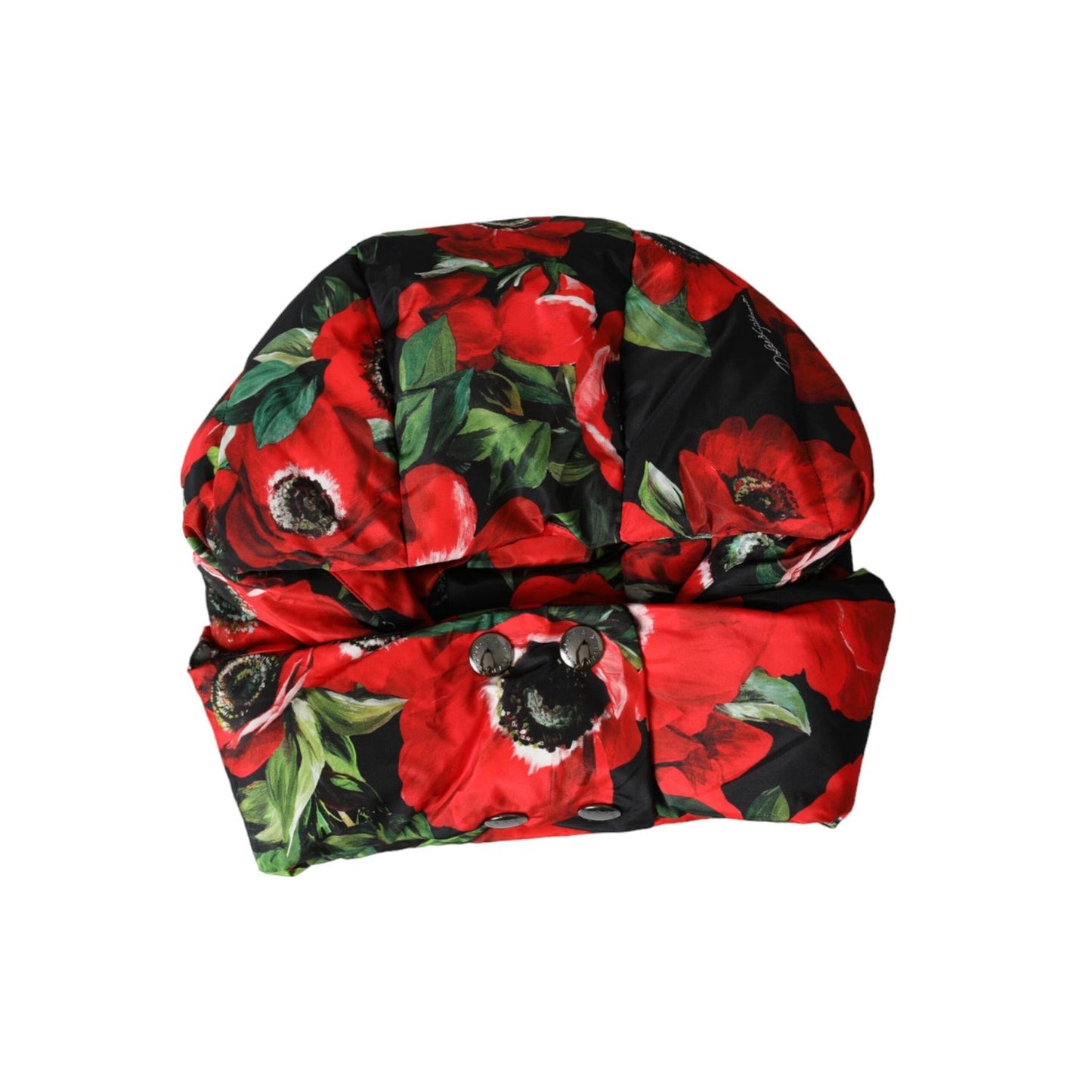 Dolce & Gabbana Multicolor Anemone Whole Head Wrap Hat