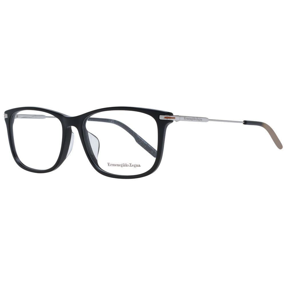 Ermenegildo Zegna Black Men Glasses Frame