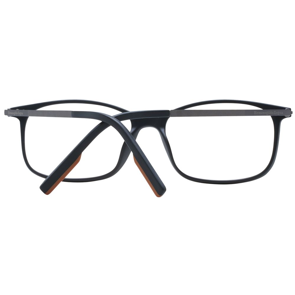Ermenegildo Zegna Black Men Glasses Frame