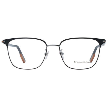 Ermenegildo Zegna Black Metal Glasses (Frames)