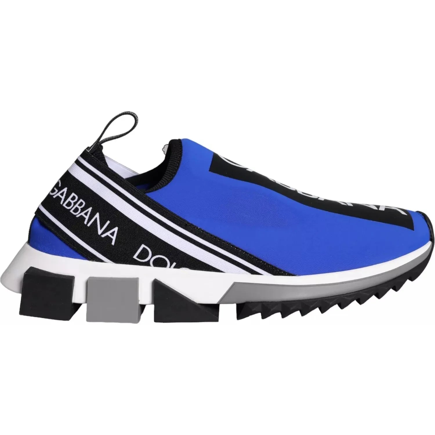 حذاء سنيكرز سورينتو منخفض الرقبة بشعار دولتشي آند غابانا باللون الأزرق