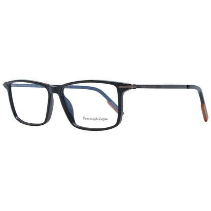 Ermenegildo Zegna Black Men Glasses Frame