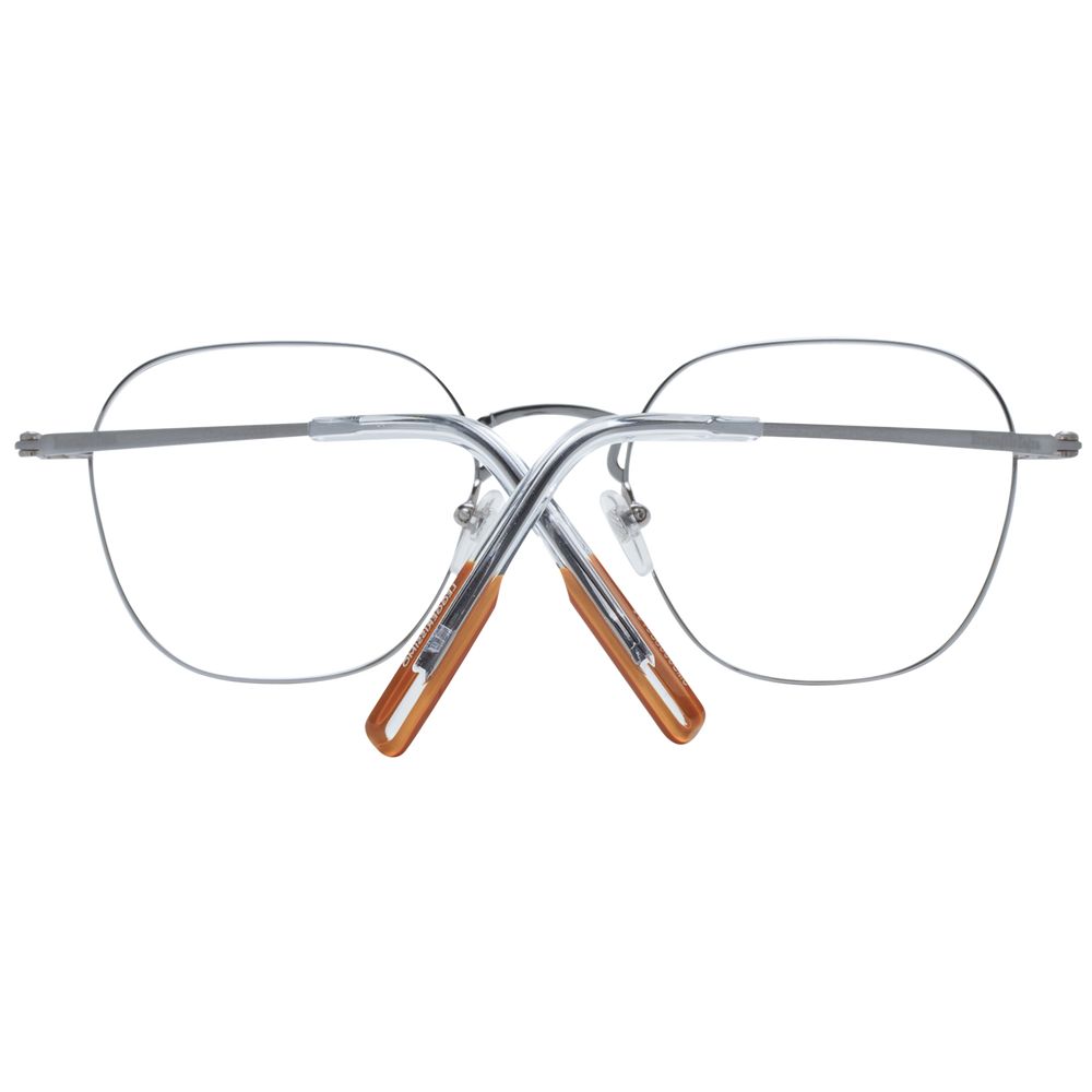 Ermenegildo Zegna Gray Men Glasses Frame