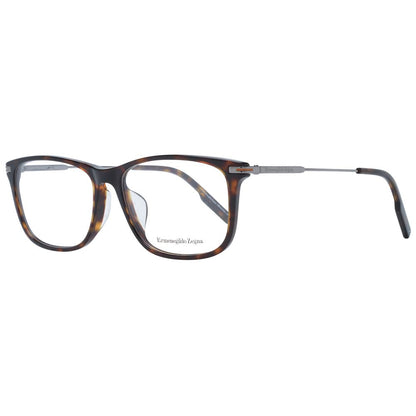 Ermenegildo Zegna Brown Men Glasses Frame